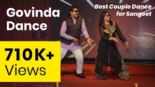 Govinda Mix Dance  Govinda Style Dance  Govinda Songs  Sangeet Dance  Couple Dance  Funny Dance [upl. by Ortensia]