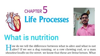 life process nutrition class 10  life process thezenithsudhir ✌😍✍️ [upl. by Legna]