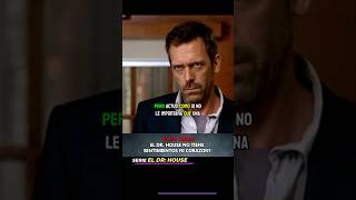 El Dr House no tiene corazón criticadeseries seriescompletas peliculas series shortsfeed dr [upl. by Aziul]