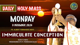 MONDAY HOLY MASS  IMMACULATE CONCEPTION  9 DECEMBER 2024 holymass eucharist by Fr Albert MSFS [upl. by Therese]