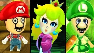 Super Mario Miitopia ALL CHARACTERS 3DS [upl. by Rohpotsirhc]