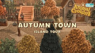 This autumn island is PERFECTION  Animal Crossing New Horizons Island Tour [upl. by Lita501]