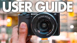 Sony ZV E10 Tutorial  Complete Beginner Guide [upl. by Bible]