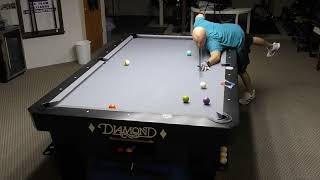 A NICE BREAK LEADS TO 9 BALL RUNOUT [upl. by Gardy]