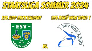 Staatsliga Stocksport Sommer 2024  ESV JUPP Krottendorf vs SSV Askö Weiz Nord [upl. by Drofnil]