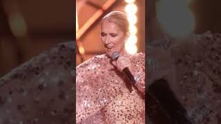 Celine Dion new performance of the power of love  Elie Saab fashion show 2024 in Riyadh [upl. by Hurleigh]