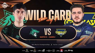 FIL M6 Wild Card Stage Day 1  ULF vs GK Game 2 [upl. by Eniwtna]