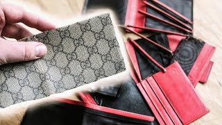 GUCCI Leather Wallet has ALMOST NO LEATHER [upl. by Jenette]