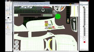 iRacing Gimp Tutorial 1 Beginning Basics [upl. by Lyrahc912]