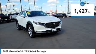 2022 Mazda CX30 ANAHEIM BUENA PARK TUSTIN IRVINE SANTA ANA WESTMINSTER PLACENTIA YORBA LINDA 00P01 [upl. by Varick]