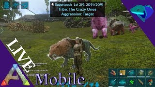 ARK MOBILE LIVE CHILL STREAM Ark Mobile S1E9 [upl. by Noryb]