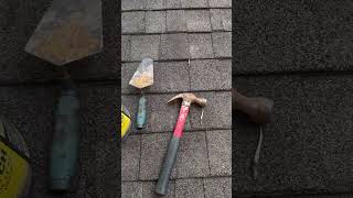 How to patch and fix a leaking roof  temporary repair [upl. by Kendrah]