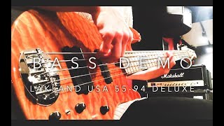 Bass ☆ LAKLAND USA 5594 DELUXE demo [upl. by Haimirej]