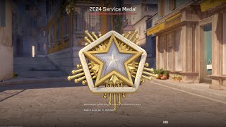 CS2 Getting 2024 Service Medal [upl. by Naleek608]