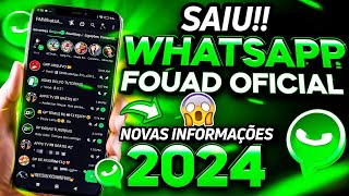 EXCLUSIVO😱 SAIU NOVAS INFORMAÇÕES IMPORTANTES  WHATSAPP FOUAD OFICIAL🔥 JUNHO 2024 [upl. by Goeger]