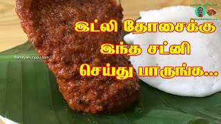 இட்லி தோசைக்கு இந்த சட்னி செய்து பாருங்க Samayal kurippu  Samayal in Tamil [upl. by Anala]