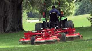 Trimax Snake  Articulating Golf Course Mower [upl. by Dranal]