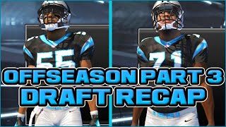 Madden 15 Panthers Connected Franchise  Season 2 Offseason Part 3 Draft Recap amp Rookie Ratings [upl. by Puglia842]