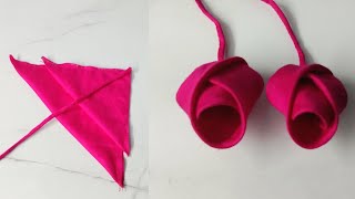 Easy and Beautiful Blouse Latkan  Rose Latkan Design  how to make latkan [upl. by Joette]