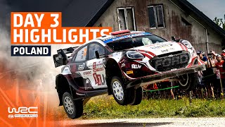 Day 3 Highlights  WRC ORLEN 80th Rally Poland 2024 [upl. by Allisan165]