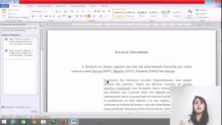 Como fazer citação direta e indireta em trabalhos acadêmicos [upl. by Kaiulani]