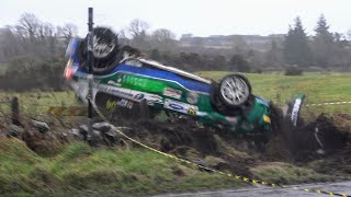 Galway International Rally 2024 Crash Sideways amp Action [upl. by Neeka]