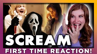 SCREAM 1996  MOVIE REACTION  FIRST TIME WATCHING [upl. by Eneliak]