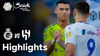 Al Nassr v Al Hilal  RSL Highlights presented by Visit Saudi [upl. by Zaid]