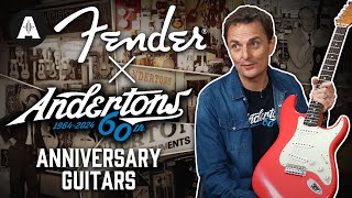 Fender Andertons 60th Anniversary Limited Edition Guitars [upl. by Kalin]