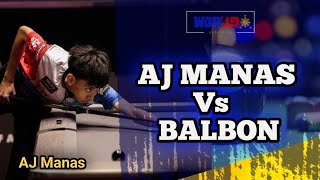 AJ MANAS VS BALBON  FULL GAME [upl. by Yllib273]