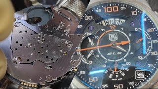 Assembly and Disassembly of Miyota movement 6S20 Service of Tag heuer copy [upl. by Asilad]