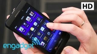 BlackBerry Z10 review  Engadget [upl. by Middle]