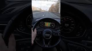 Audi A4 B9 Audi A4 S Line 20 20 TDI 150HP Acceleration [upl. by Dnomra7]