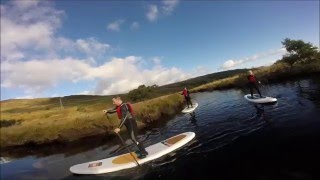 Loch Freuchie Stand Up Paddleboarding Perthshire Scotland [upl. by Ynnig]