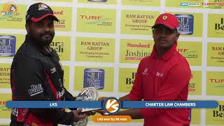 🔴LIVE  LAKSHMIKUMARAN amp SRIDHARAN VS CHARTER LAW CUP QUARTERFINAL 2 [upl. by Drannek]