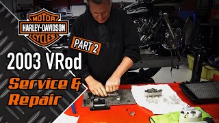 HarleyDavidson VROD Service and Repair [upl. by Oreves118]