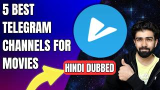 5 Best Telegram Channels for Movies HINDI DUBBED  Telegram Movie Download Channel Hindi 2024 [upl. by Nnylyahs823]