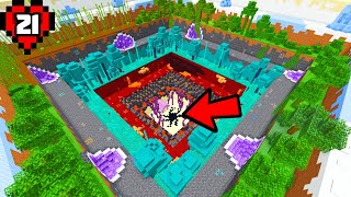 I Transformed the END PORTAL in Minecraft Hardcore [upl. by Eirahs]