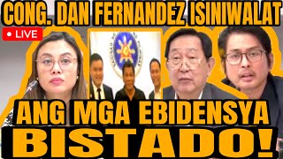 CONG DAN FERNANDEZ GINISA SI ROSE NONO LIN MGA EBIDENSYA ISINIWALAT SA PUBLIKO [upl. by Helbonia56]