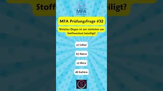 📚 MFA Prüfungsvorbereitung  Prüfungsfrage 32 [upl. by Nhguavahs]