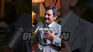 Nawaz talks about date😱shorts podcast interview ranveerallahbadia nawazuddinsiddiqui viral [upl. by Deerdre]