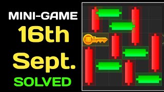 16 September Mini Game Key 100 Solved  Hamster Kombat Puzzle For Today 16 September [upl. by Ynogoham983]