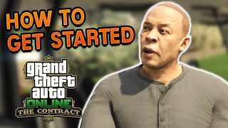 How To Start The Dr Dre Missions in GTA 5 Online The Contract DLC [upl. by Anaoj]