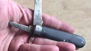 Vintage Valley Forge Jack Knife Repair [upl. by Admama]