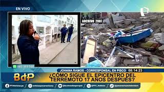 Hoy se cumplen 17 años del terremoto en Pisco cementerio aún presenta daños tras casi dos décadas [upl. by Aduhey]