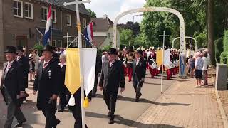 Processie Eijsden 2017 Sainte Cecile [upl. by Asilehc]