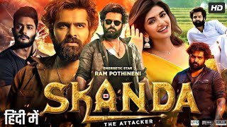 Skanda New Movie  Ram pothineni  Srileela  Action  Thriller  Suspence  movie review [upl. by Gwenore894]