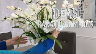 IDEAS PARA DECORAR TU COMEDOR 2019DIY DECORACIONDECORACIONES [upl. by Adnahcir725]