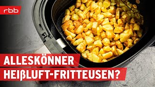 HeißluftFritteusen im Test  Alternative zum Backofen  Airfryer  SUPERMARKT [upl. by Eetnuahs868]