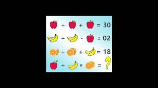 Math question puzzle shorts trending puzzles [upl. by Moraj]